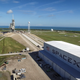Bird’s eye view of SpaceX’s “Horizontal Processing Facility” adjacent to Pad 39A at Kennedy Space Center. Image: NASA